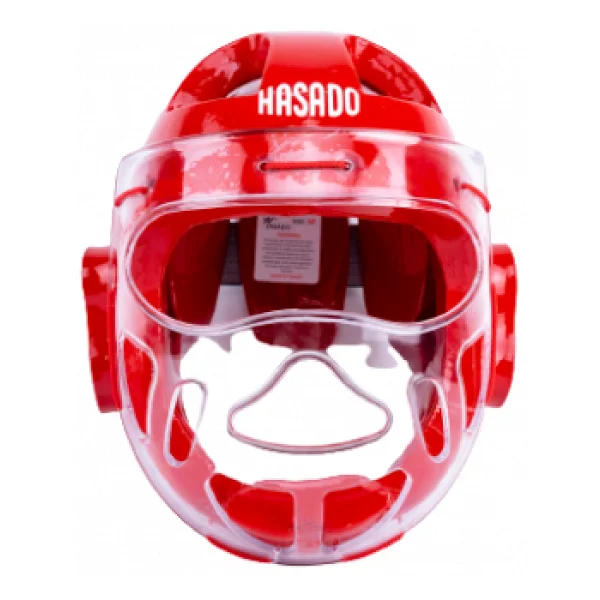 Haşado Taekwondo, Boks, Kickboks, Karate Kapalı Camlı Mantar Kask - Görsel 3