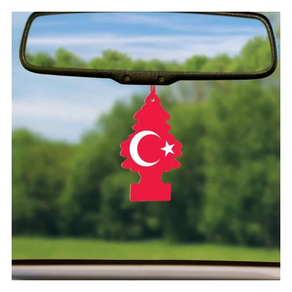 Little Trees Türk Bayrağı Vanilya Aromalı Oto Kokusu - Görsel 6