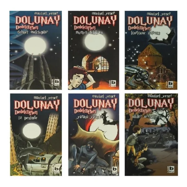 Dolunay Dedektifleri Seti 6 Kitap - Mavisel Yener - Görsel 4