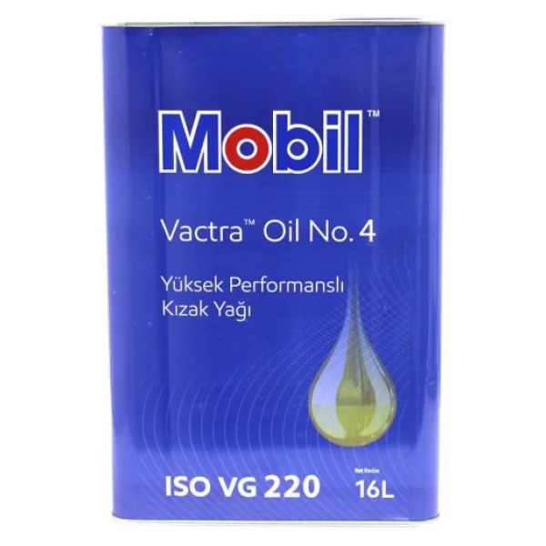 Mobil Vactra Oil No:4 16 Lt Yüksek Kaliteli Kızak Yağı - Görsel 4