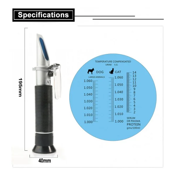 Atc Pet Üre Serum Plazma Protein Refraktometresi - Görsel 4