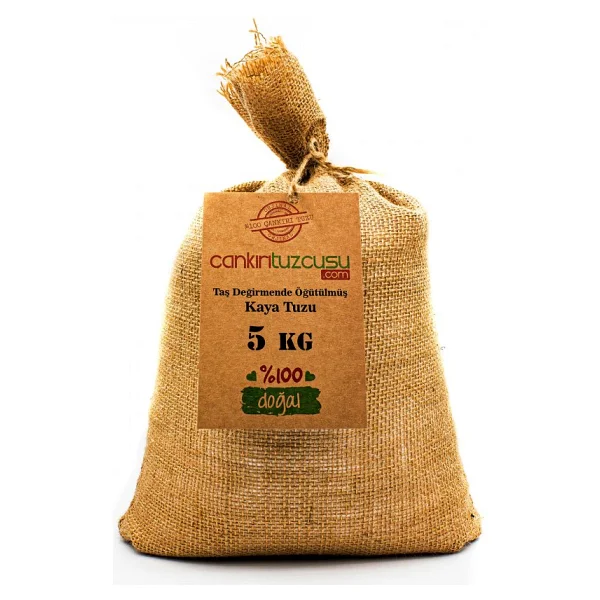 Öğütülmüş Kristal Kaya Tuzu 5 Kg - Görsel 4