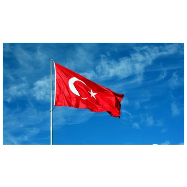 Türk Bayrağı Raşel Kumaş 150x225cm. - Görsel 3