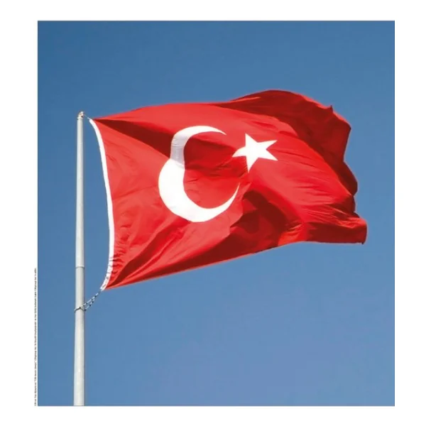 Türk Bayrağı 400x600 Cm Alpaka Kumaş - Görsel 3