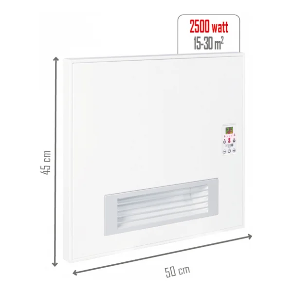 İvigo Efp4550e25b 2500 W Uzaktan Kumandalı Fanlı Konvektör Isıtıcı - Görsel 6