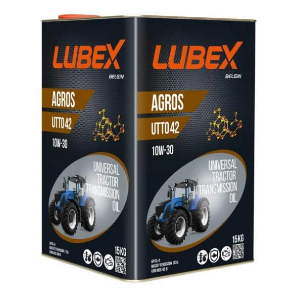 Lubex Agros Utto 42 15 Kg Çok Amaçlı Traktör Şanzıman Yağı - Görsel 4