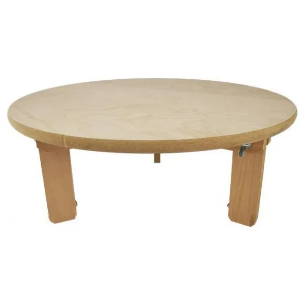1-2 Kişilik Ahşap Katlanır Ayaklı Yer Sofrası 38cm - Görsel 4