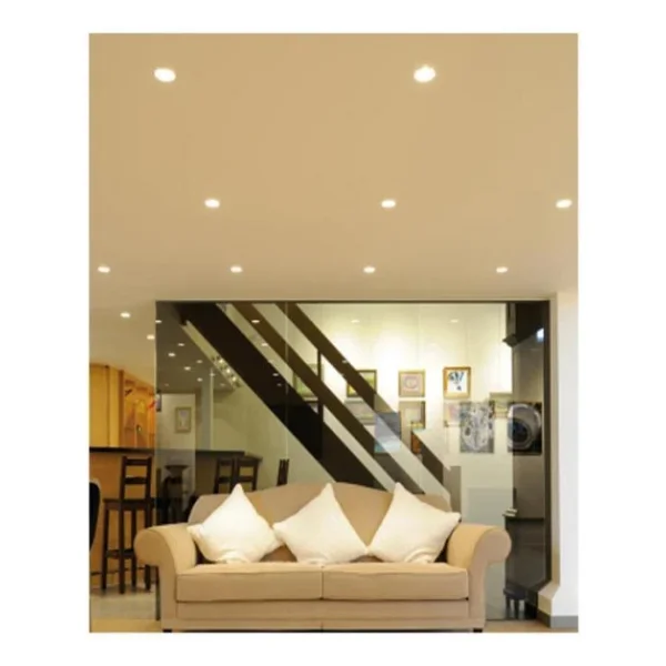 Philips Essential 5w Sıva Altı Gömme LED Spot Lamba Sarı 3000k(Armatür -Panel)(Delik :9 Cm) - Görsel 4