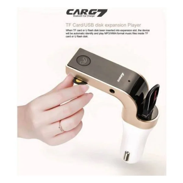 Torima Carg7 Sd USB 4.0 Bluetooth Çakmaklık Fm Transmitter - Görsel 5