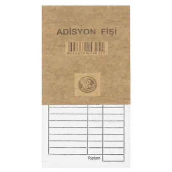 Dilman Adisyon Fişi - Görsel 2