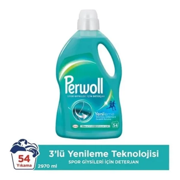 Perwoll Sport Sıvı Detarjan 54 Yıkama 2.97 Lt - Görsel 3