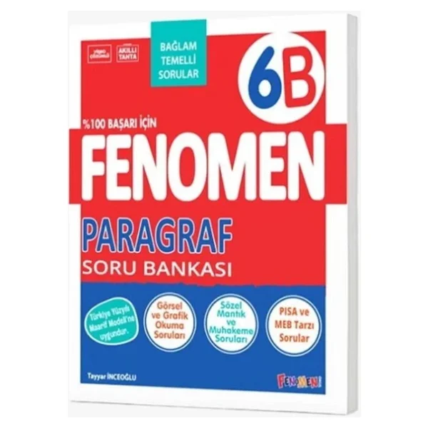 Fenomen Okul Yayınları 6. Sınıf Paragraf B Soru Bankası - Görsel 4