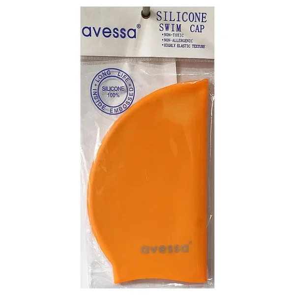 Avessa Sc-610 Turuncu Silikon Yüzücü Bonesi - Görsel 4