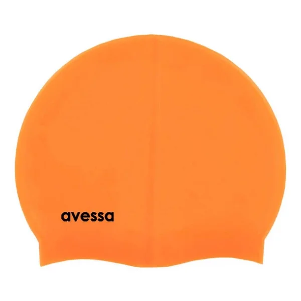Avessa Sc-610 Turuncu Silikon Yüzücü Bonesi - Görsel 3