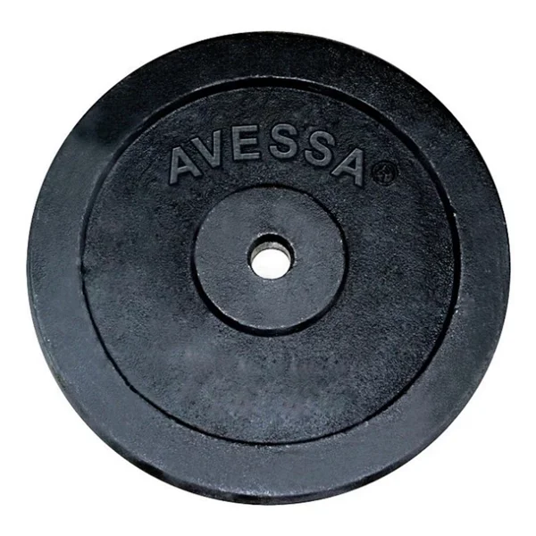 Avessa 15 Kg Siyah Plaka Ağırlık Bar Plakası Avs-Siyahpalak015kg - Görsel 4