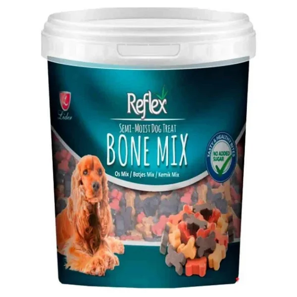 Reflex Semi-Moist Kemik Mix 500 Gr Köpek Ödül Maması - Görsel 3