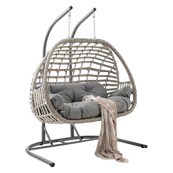 Capri Swing Ratsa Home Oylat 2 Kişilik Bahçe Salıncağı - Görsel 4