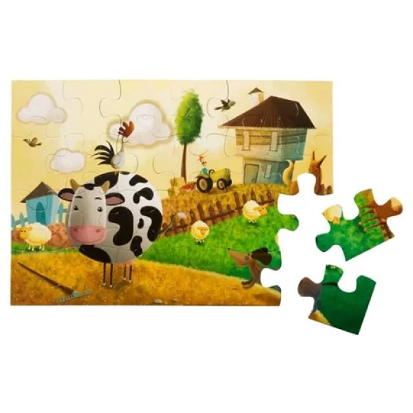 Eolo Çiftlikte 24 Parça Yer Puzzle - Görsel 7