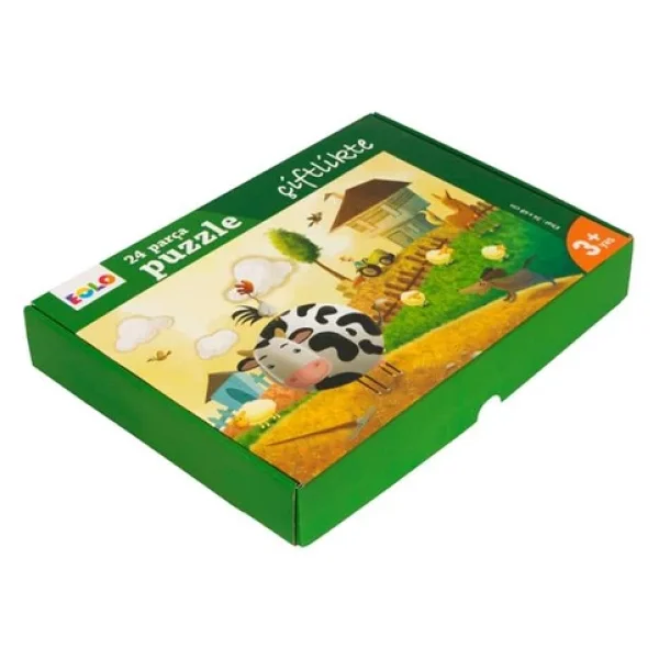 Eolo Çiftlikte 24 Parça Yer Puzzle - Görsel 8