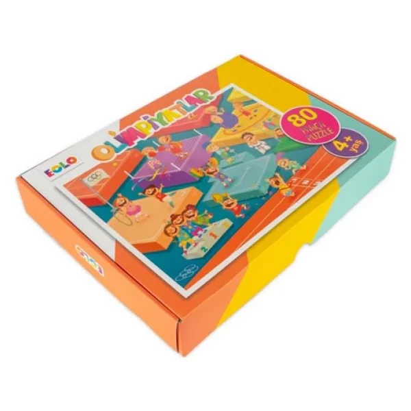 Eolo Olimpiyatlar 80 Parça Yer Puzzle - Görsel 8