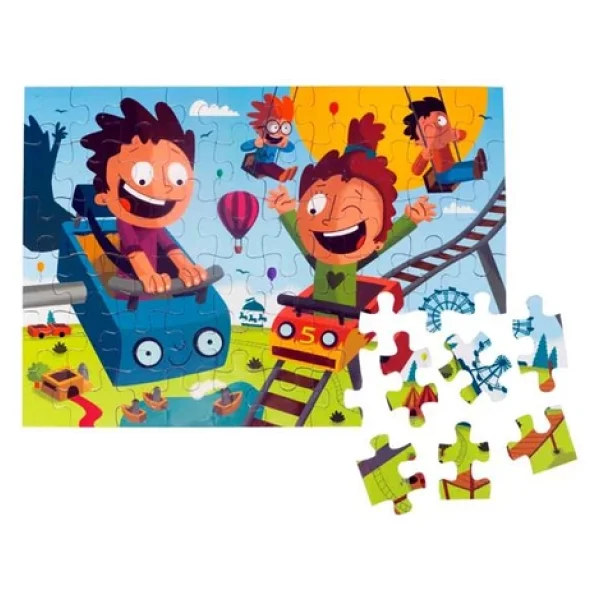 Eolo Lunapark 60 Parça Yer Puzzle - Görsel 8