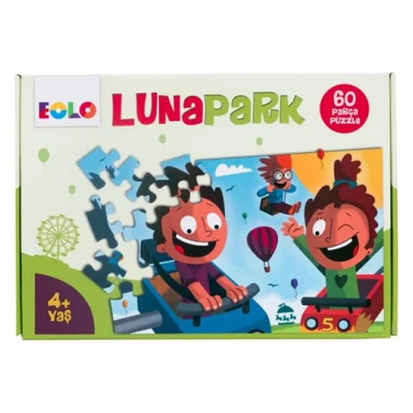 Eolo Lunapark 60 Parça Yer Puzzle - Görsel 6