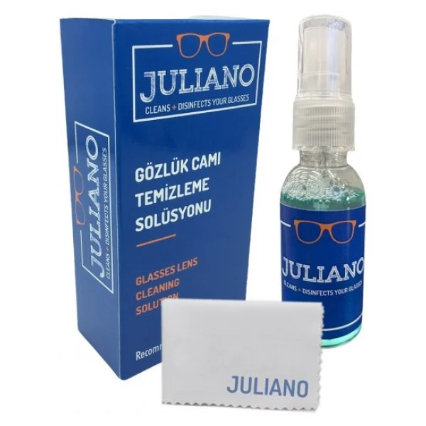 Juliano 2 Adet Gözlük Temizleme Antistatik Solusyon Sprey Set - Görsel 5