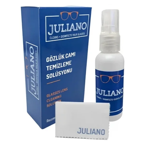 Juliano 3 Adet Gözlük Temizleme Antistatik Solusyon Sprey Set - Görsel 2