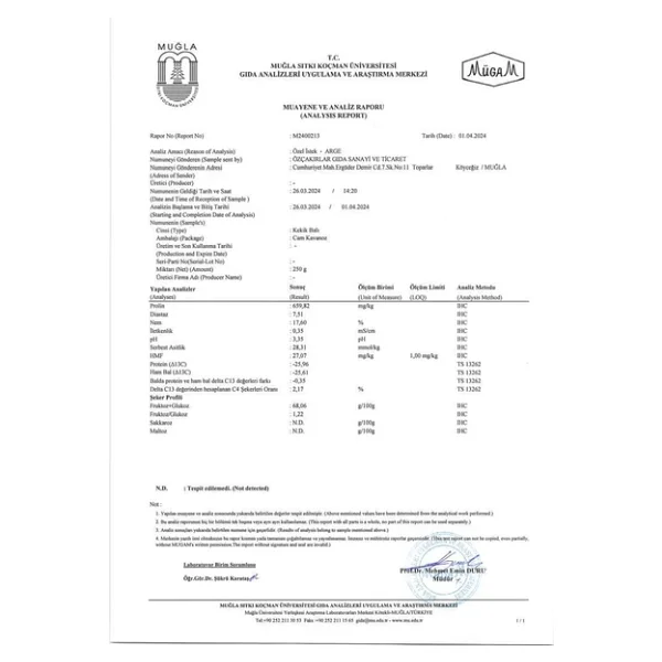 Köyceğiz 660 Gr Kekik Balı - Görsel 8