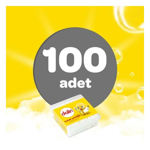Dalin 100'lü 3 Adet Kulak Çubuğu - Görsel 6
