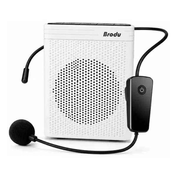 Ultratekno Kablosuz Mikrofonlu Rehber Amfisi 3" Subwoofer Hoparlör Bluetooth Fm USB Tf Kart Destekli Hoparlör - Görsel 3