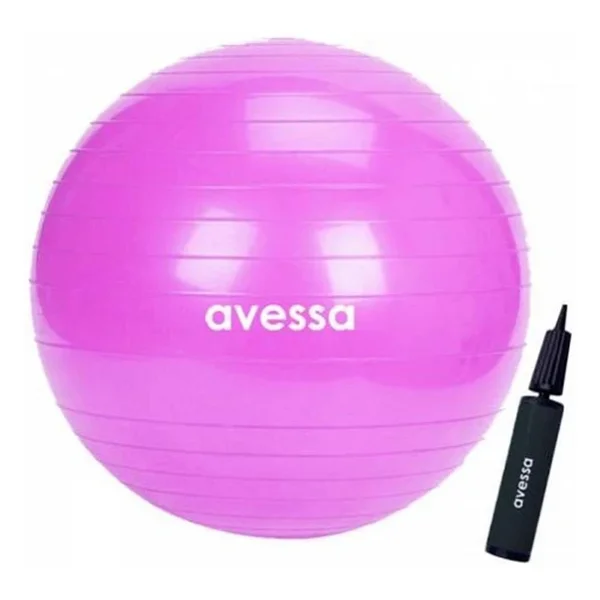 Avessa 55 Cm Pompalı Pilates Topu - Görsel 5