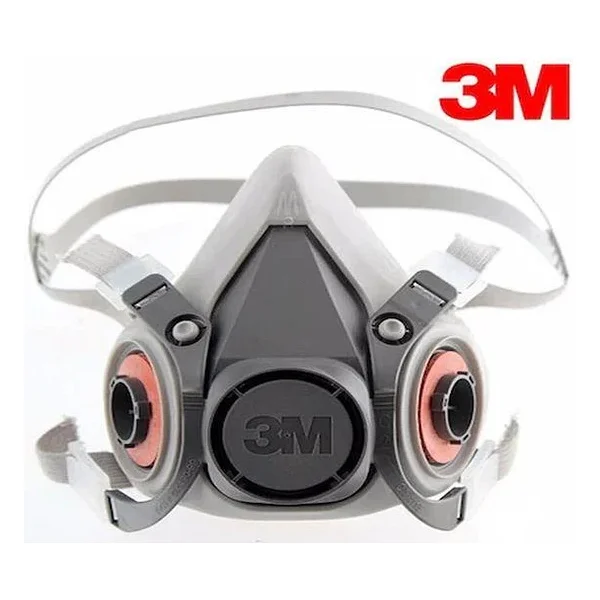 3m 6200 Yeniden Kullanılabilir Yarım Yüz Maskesi - Görsel 4