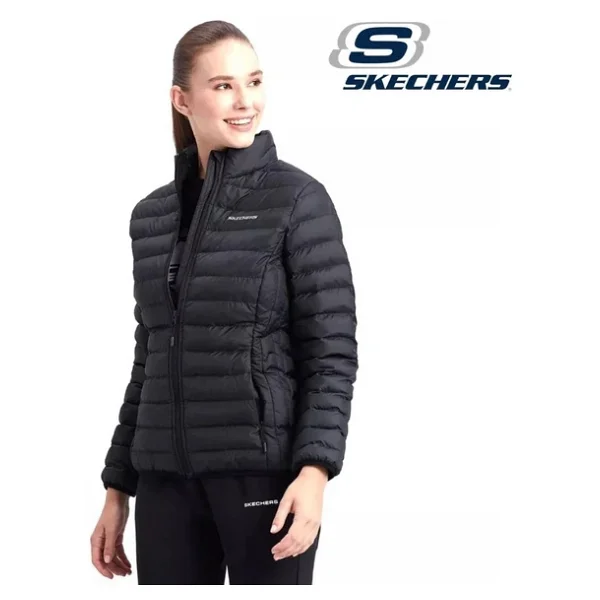 Skechers Turtle Neck Essential S212273 Kadın Şişme Mont - Görsel 3