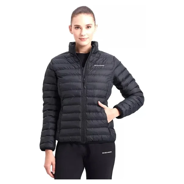 Skechers Turtle Neck Essential S212273 Kadın Şişme Mont - Görsel 4
