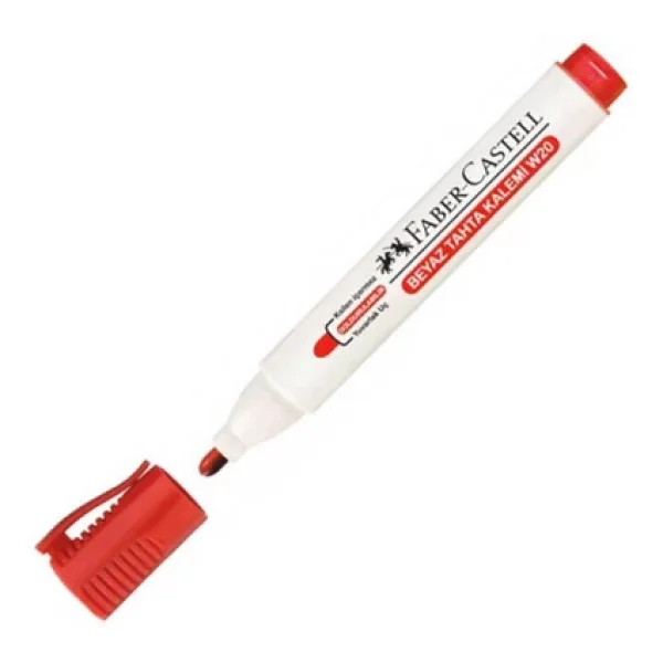 Faber-Castell W153 Kırmızı Tahta Kalemi - Görsel 3