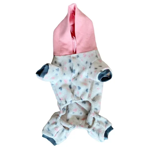 Softie Spotty Pink Kedi Tulumu Kedi Kıyafeti - Görsel 8