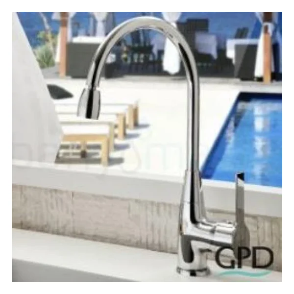 Gpd Solus 8 Parça Krom Armatür Musluk Batarya Banyo Seti - Görsel 3