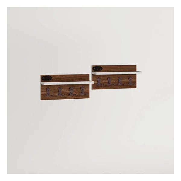 Kenzlife Elbise Askılığı Karayemiş2 Cvz 26x076x12 Vestiyer Portmanto Askı Askılık 8 Adet Askı - Görsel 6