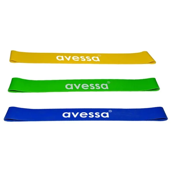 Avessa Latex Aerobik 3 Lü Direnç Seti Lab10-20-30 - Görsel 3