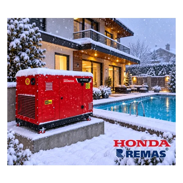 Honda Hr 16000 Ms 16 Kva Marşlı Benzinli Jeneratör - Görsel 3