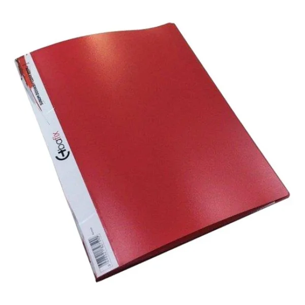 Bafix Katalog (Sunum) Dosya 100 Lü A4 Kırmızı - Görsel 4