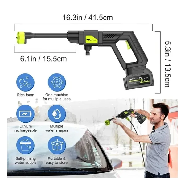 Valkyrie 24 V Basınçlı Yıkama Makinesi - Görsel 5
