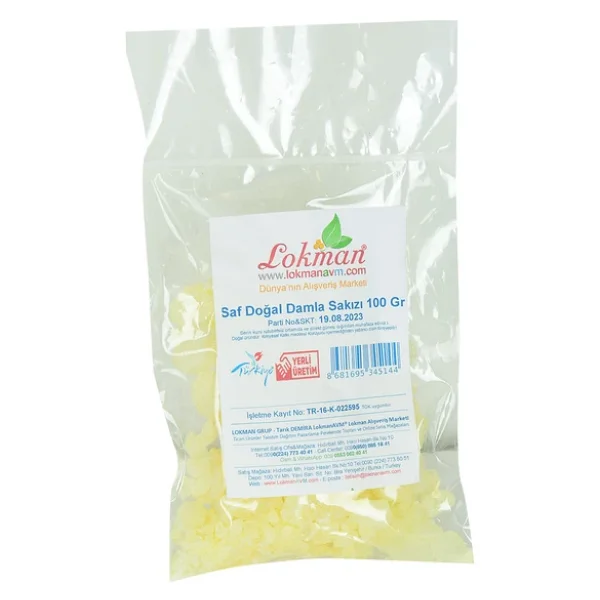 Lokmanavm Saf Damla Sakızı 100 Gr - Görsel 6