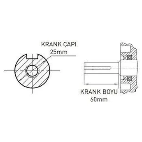 Factor Mg460 18hp Kamalı İpli Benzinli Motor - Görsel 4