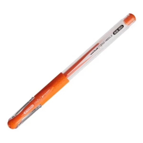 Uni-Ball Signo Needle 0.38 Mm Turuncu İğne Uçlu Jel Kalem - Görsel 3