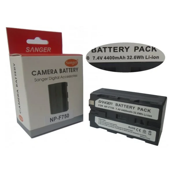Sanger, Sony Mc1500 Omuz Kamerası İçin İdeal Lion Batarya - Görsel 3