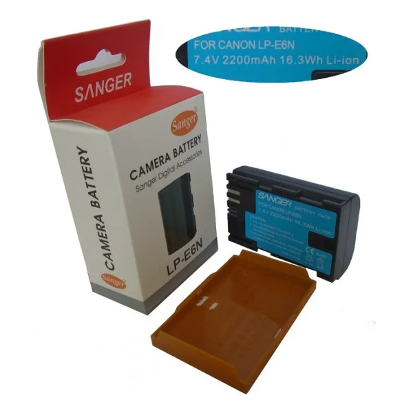 Sanger Lp-E6, Canon 5d Fotoğraf Makinesi İçin Lion Pil - Görsel 3