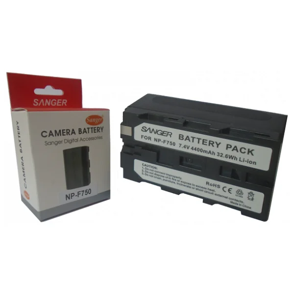 Sanger Np-F750 Sony Fotoğraf Makinesi Bataryası - Görsel 6