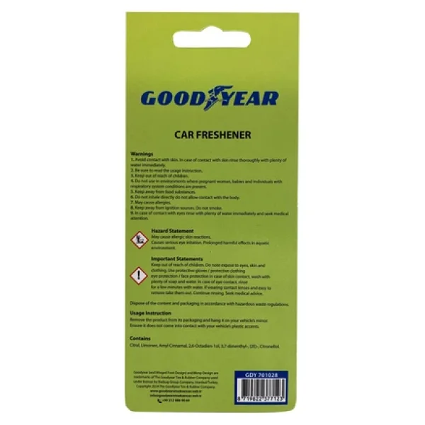Goodyear Karton Oto Kokusu - Görsel 6